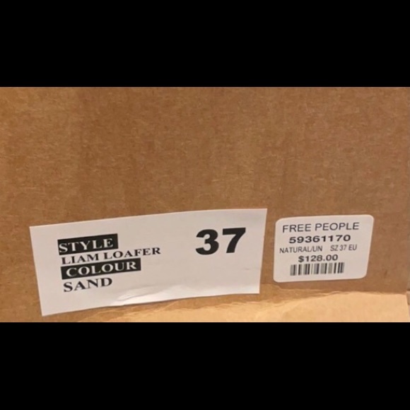 FREE PEOPLE — LIAM LOAFER SAND COLOR, SIZE 7 - Picture 15 of 16